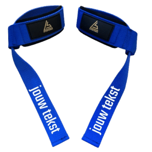 lifting straps blauw personaliseerbaar