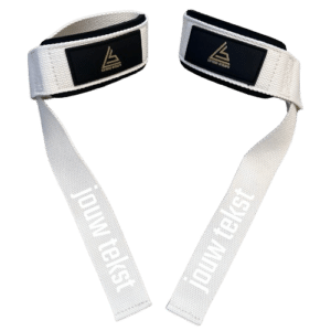 lifting straps beige personaliseerbaar